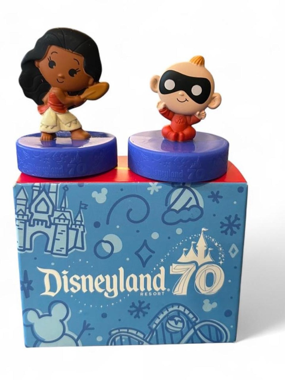 Disneyland 70th Anniversary Happy Meal Toy #08 - Moana & Jack-Jack